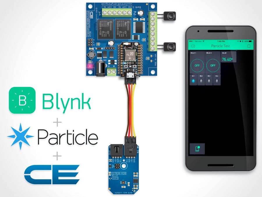Blynk+Particle+ControlEverything