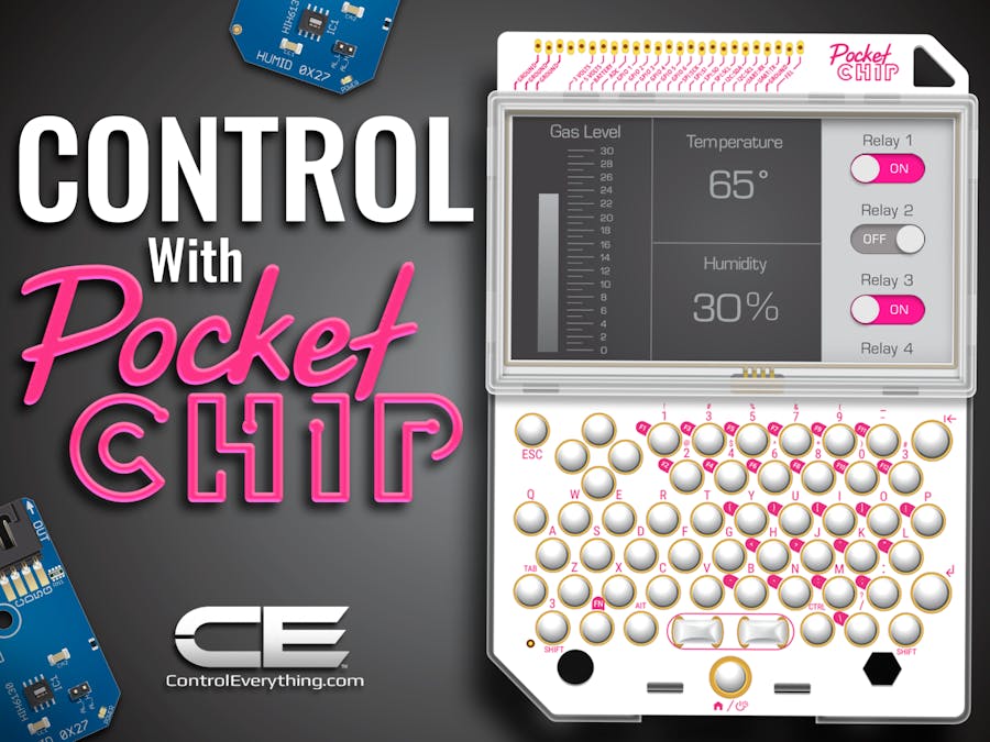PocketCHIP Control UI