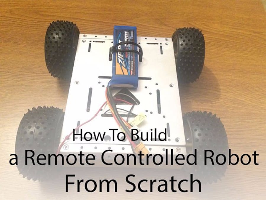 How To Build a Remote Controlled Robot From Scratch Circuit Diagram