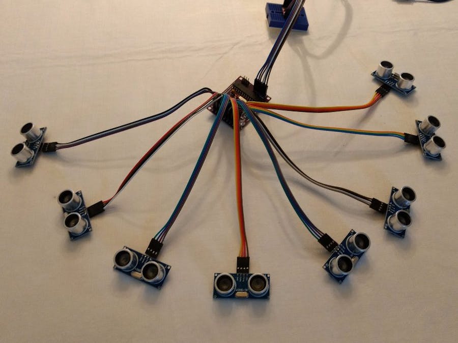 Ultrasonic Pi Piano with Gesture Control