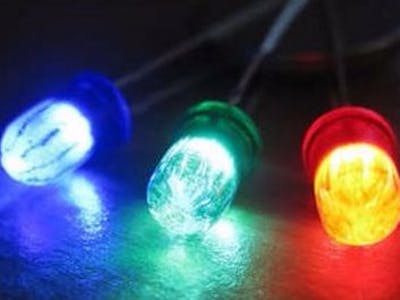 RGB LED with Theremino Master.