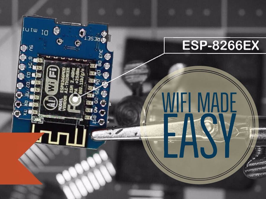 Wemos D1 Mini, ESP8266 Getting Started Guide With Arduino