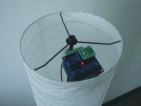 Control Light via Motion or Web