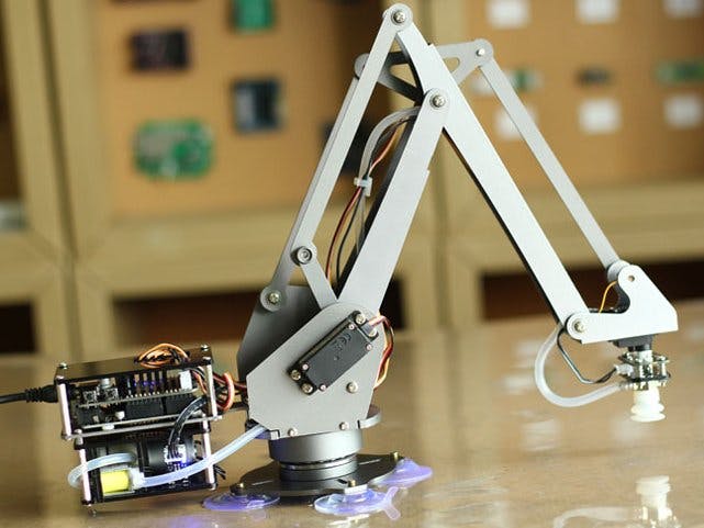 Chatbot controlled Robotic Arm