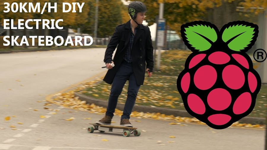 DIY 30km/h Electric Skateboard - Raspberry Pi/Wiimote