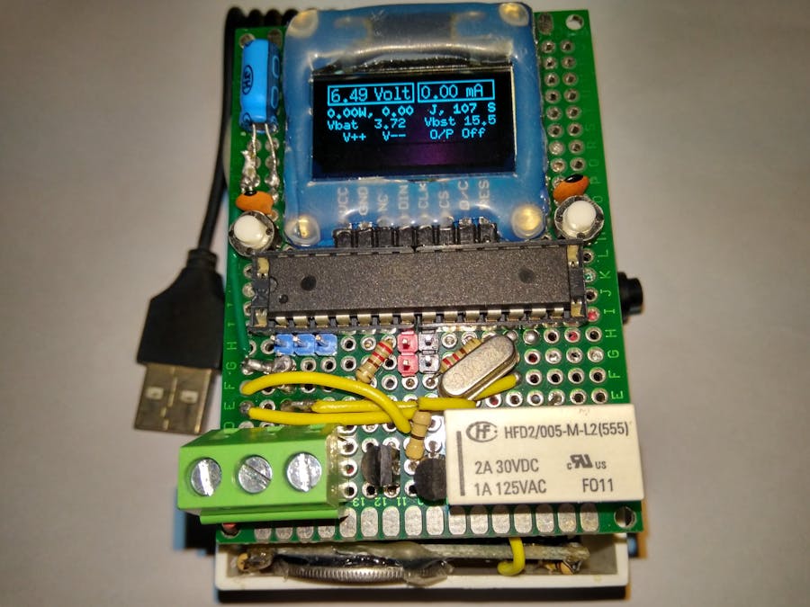 Programmable Pocket Power Supply with OLED Display   