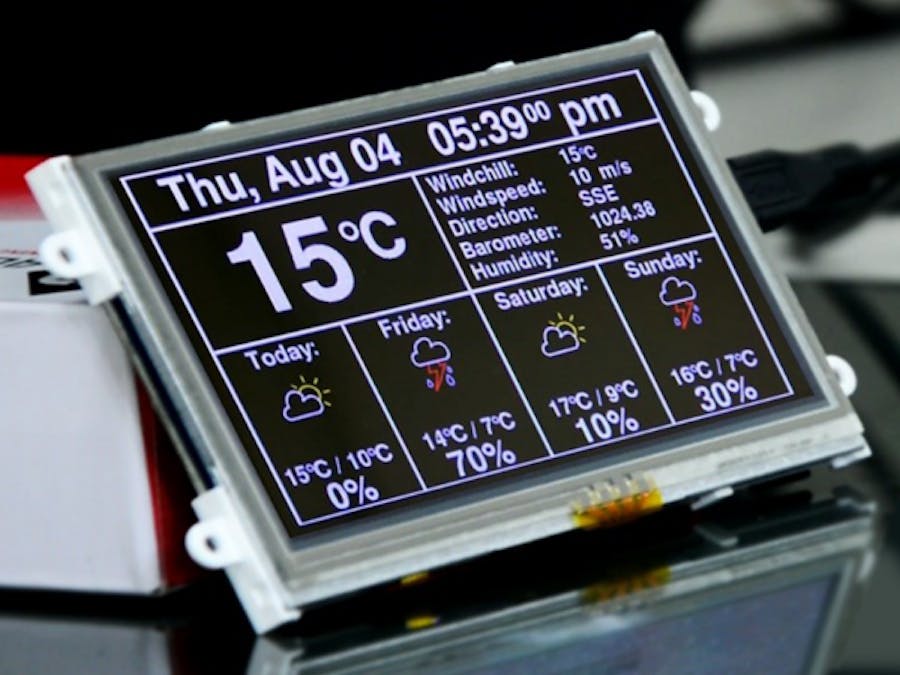 Armadillo Internet Weather Station