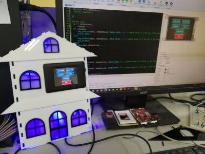 Mini Home Automation Featuring Gen4-uLCD-32DT