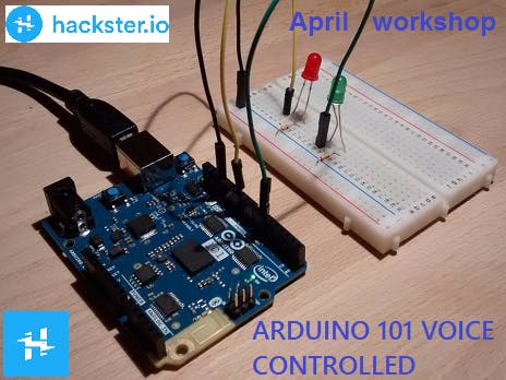 BCNLABS - ARDUINO 101 VOICE CONTROLLED