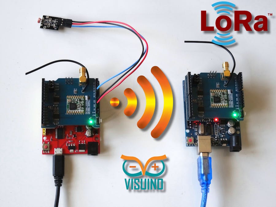 Long Distance Remote Light Sensor With RFM95W/RFM98W LoRa
