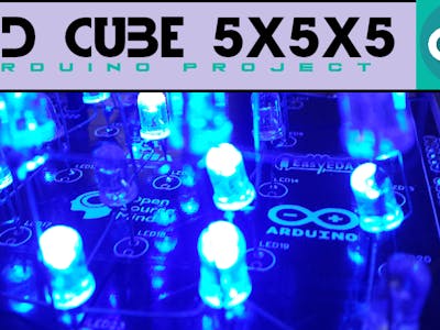 Led Cube 5x5x5 (Arduino Project)