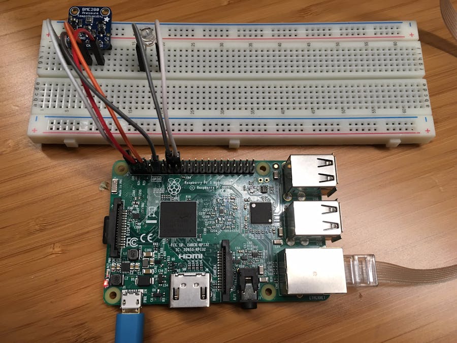 Data visualization in Power BI with BME280 + Raspberry Pi