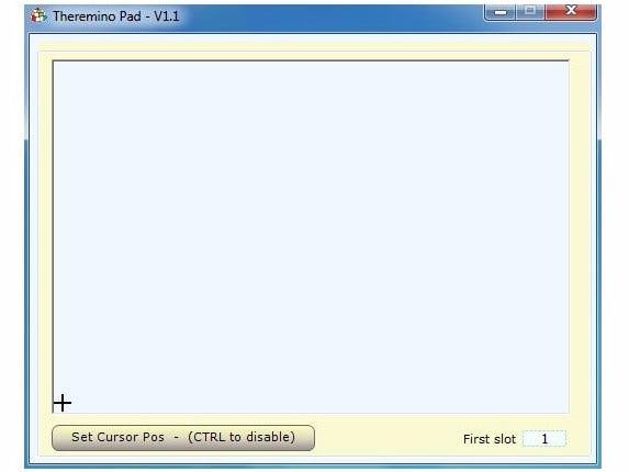 Theremino PAD: A Virtual Mouse