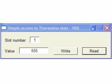 Theremino - Access to Slots “WriteSlot”  “ReadSlot”.