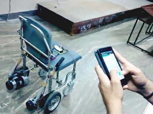 IOT BASED SMART WHEELCHAIR