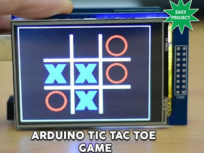 Arduino Touch Tic-Tac-Toe Game