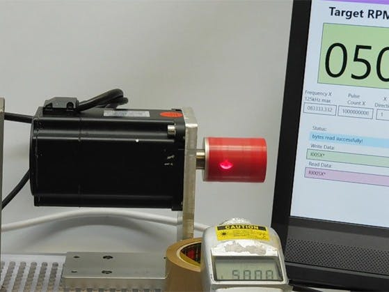 Pulse Train HAT for Raspberry Pi Changing Speed on the Fly