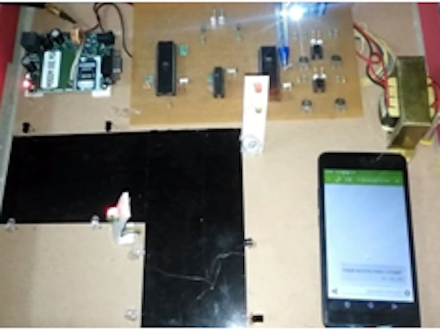 DENSITY BASED TRAFFIC SIGNAL USING GSM MODULE