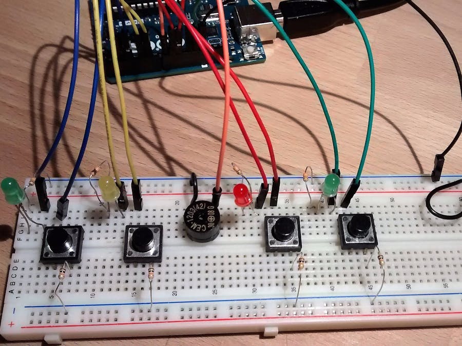 Breadboard to PCB Part 1 - Making the Simon Says Game - Hackster.io
