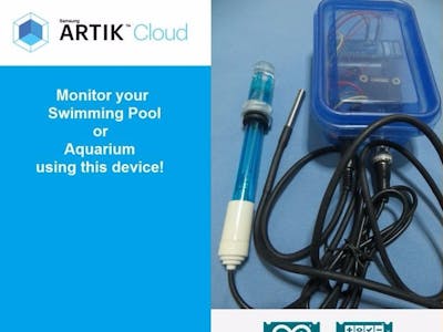 Water Quality Monitoring Using MKR1000 and ARTIK Cloud