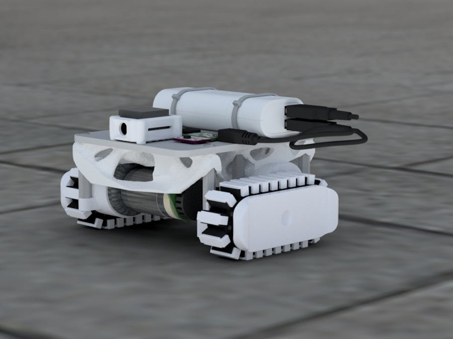 Crawler Robot with Smart Machine Vision