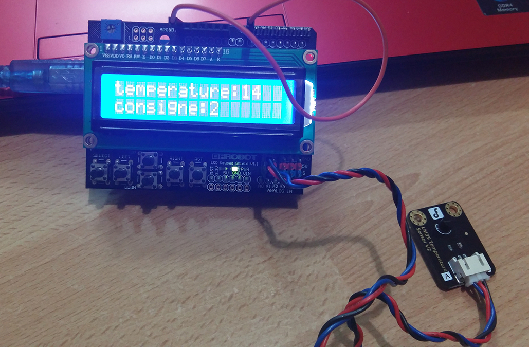 arduino temperature controller