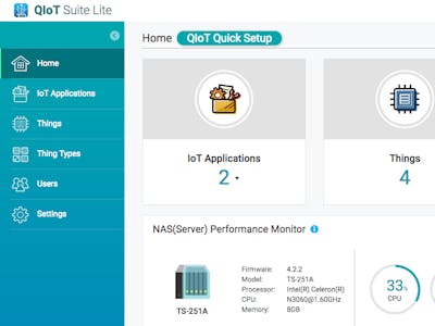 Connect Intel Edison to QNAP NAS via QIoT Suite Lite