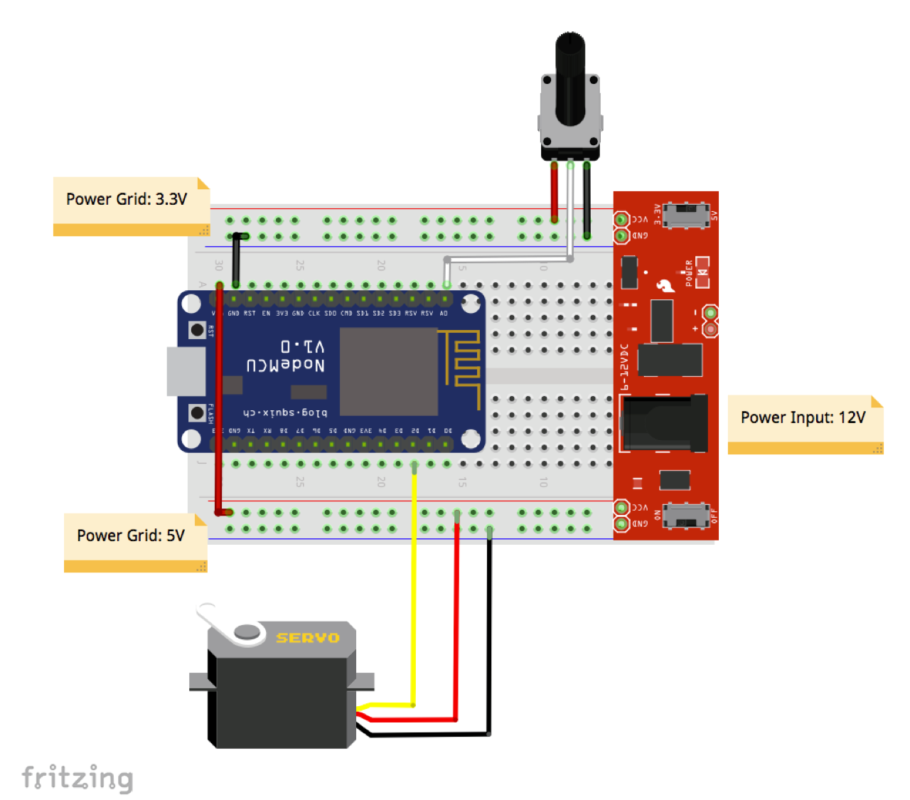 Servo Motor Nodemcu Tutorial Blynk App With Servo Motor Nodemcu ...