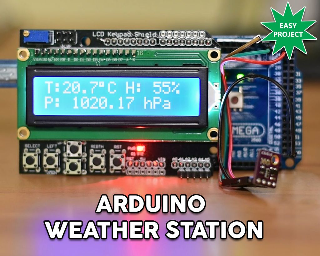 arduino weather station wunderground