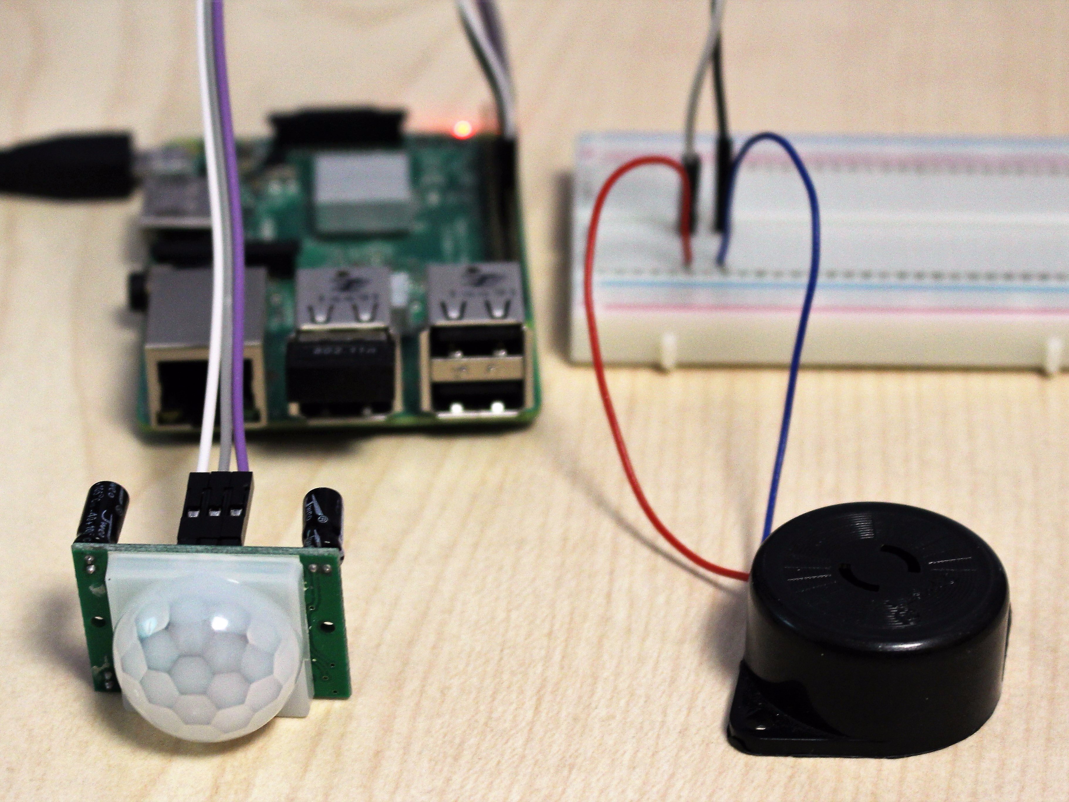 Raspberry Pi Motion Sensor Light - Raspberry