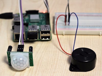 PIR Motion Sensor with Raspberry Pi
