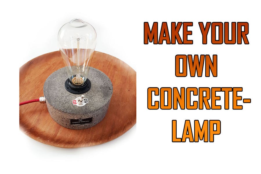 Exclusive Concrete Lamp