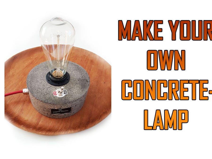 Exclusive Concrete Lamp