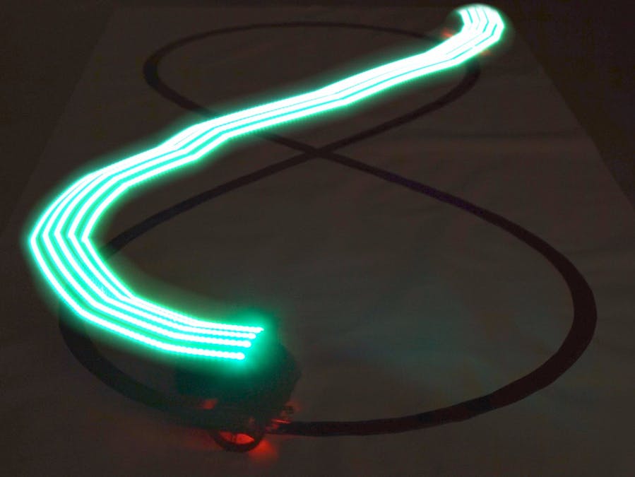Light Painting Line Follower