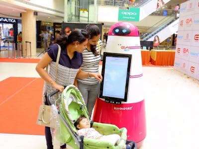 Mall Assistant Robot