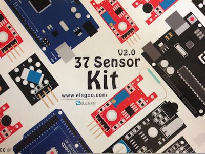 First Test: 37 Sensor Kit v2.0 from Elegoo - 7/37