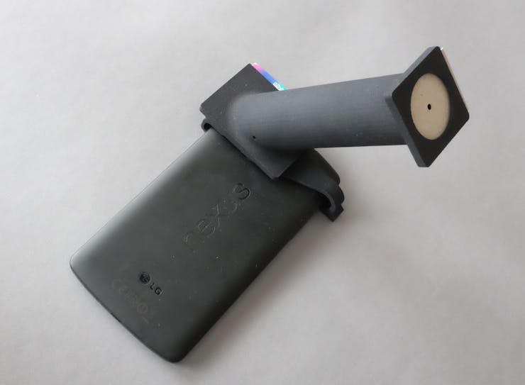 DIY Spectroscope for Android Mobile Phone - Hackster.io