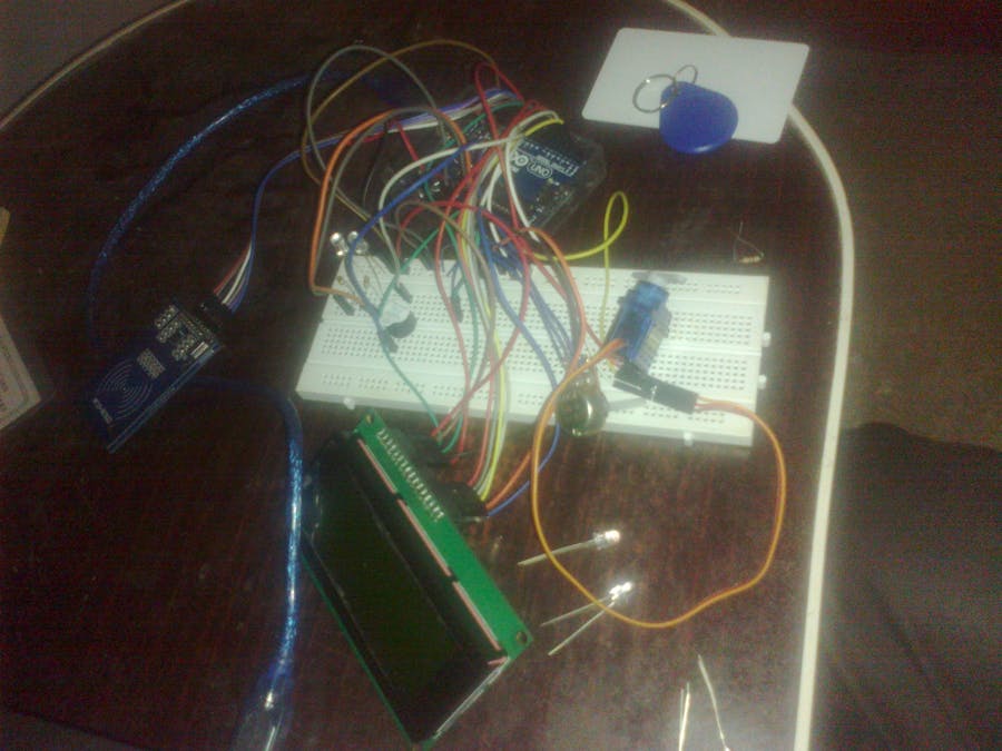 Security System And Access Control With Arduino And RFID