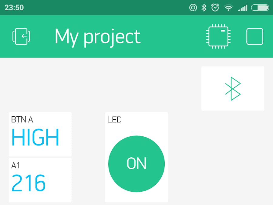 BBC micro:bit + Blynk Smartphone App + Arduino IDE