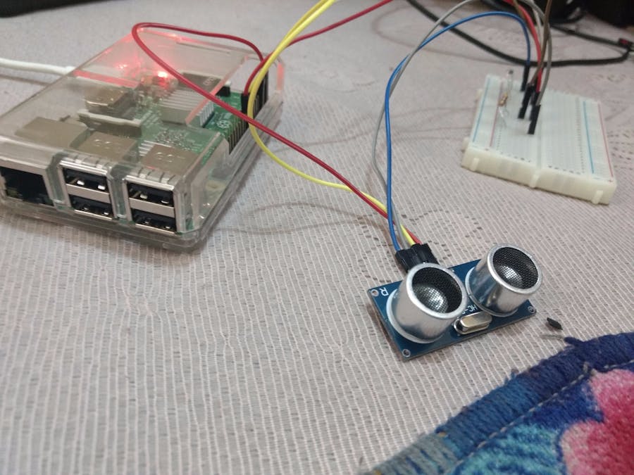 Distance Calculation with Ultrasonic Sensor