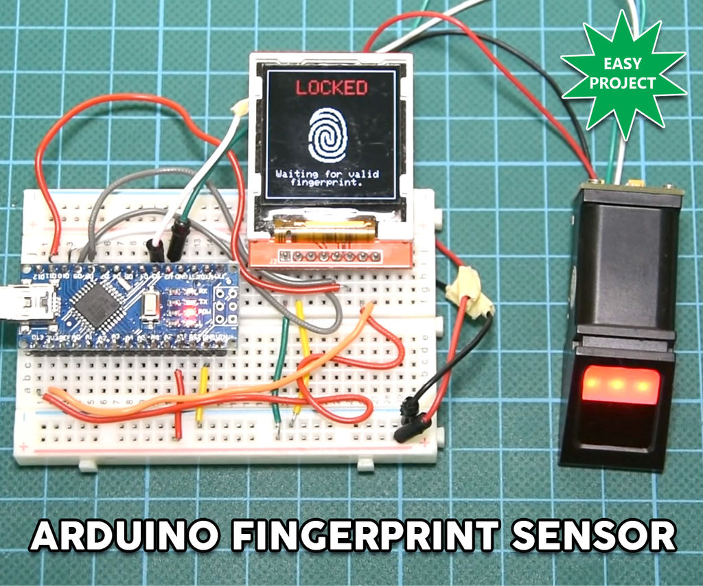 Arduino Fingerprint Sensor Tutorial - Hackster.io