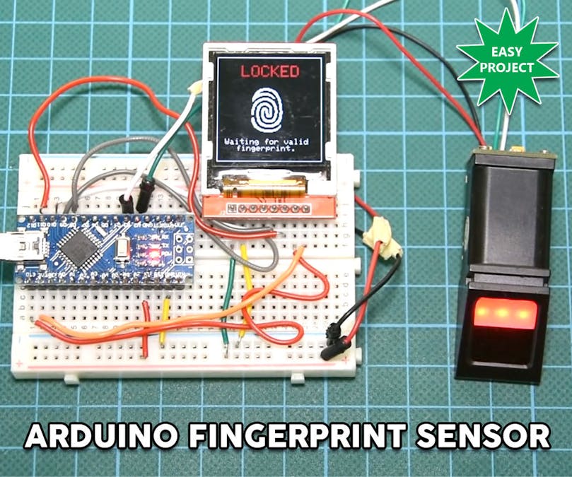Arduino Fingerprint Sensor Tutorial Arduino Project Hub