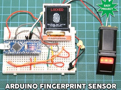 Arduino Fingerprint Sensor Tutorial Arduino Project Hub