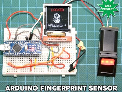 Arduino Fingerprint Sensor Tutorial