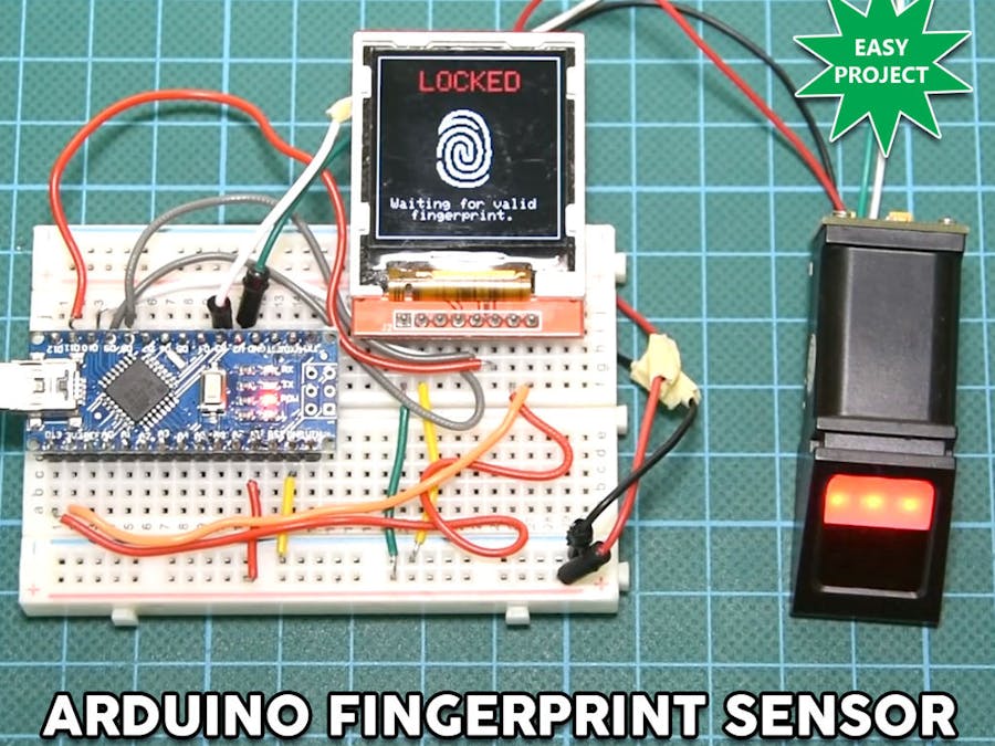 Arduino Fingerprint Sensor Tutorial