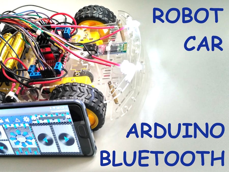 Smartphone Controlled Arduino 4WD Robot Car - Arduino Project Hub