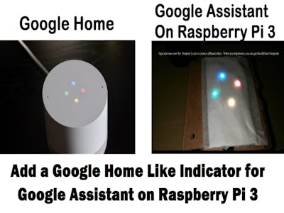 Add a Google Home Light Indicator for Voice Activated Google