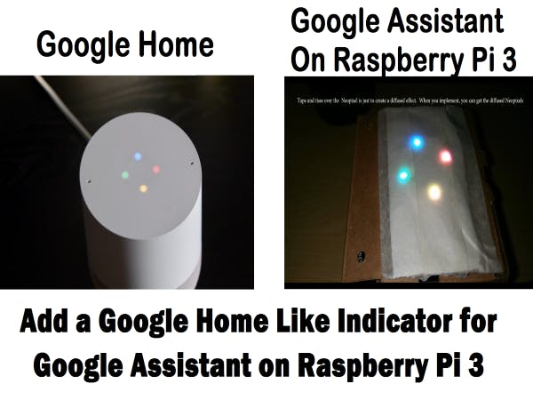 Add a Google Home Light Indicator for Voice Activated Google