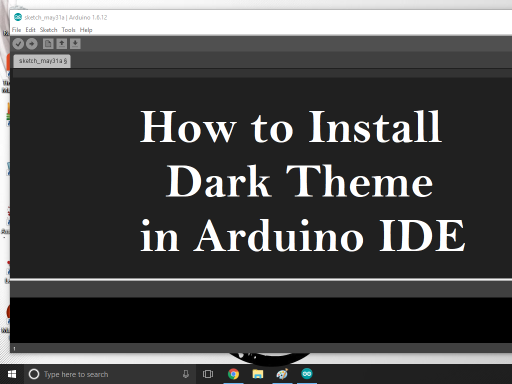 arduino 1.8.5 themes
