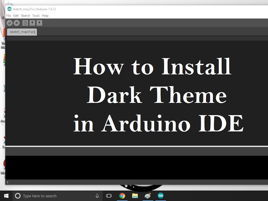 How To Install Dark Theme For Arduino Ide